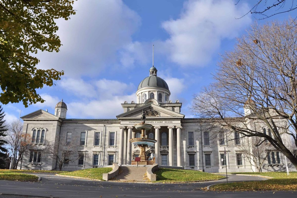 The Frontenac County Courthouse Kingston Ontario constructed in 1858